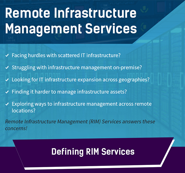 Remote Infrastructure Management Services (Infographic)