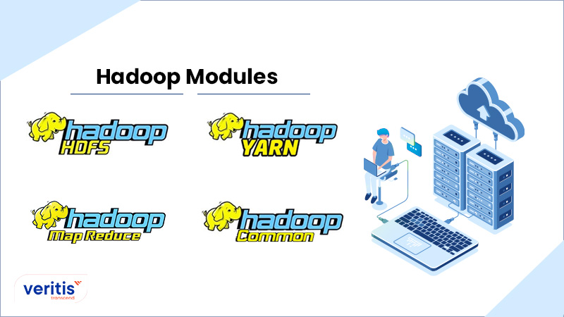 Hadoop is Propped up by 4 Modules