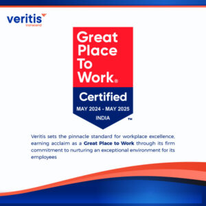 Veritis Certified as a Great Place to Work in India for 2024 - Thumbnail